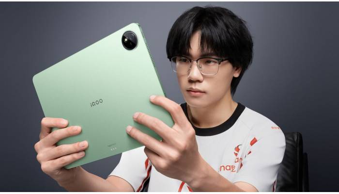 The new iQOO Pad 5e features a powerful Snapdragon 8S Gen 3 chip. iqoo-pad-5e-